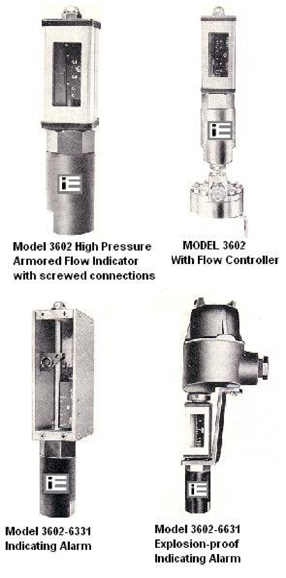 Hi-Pressure Armored Flow Indicator Series 3600